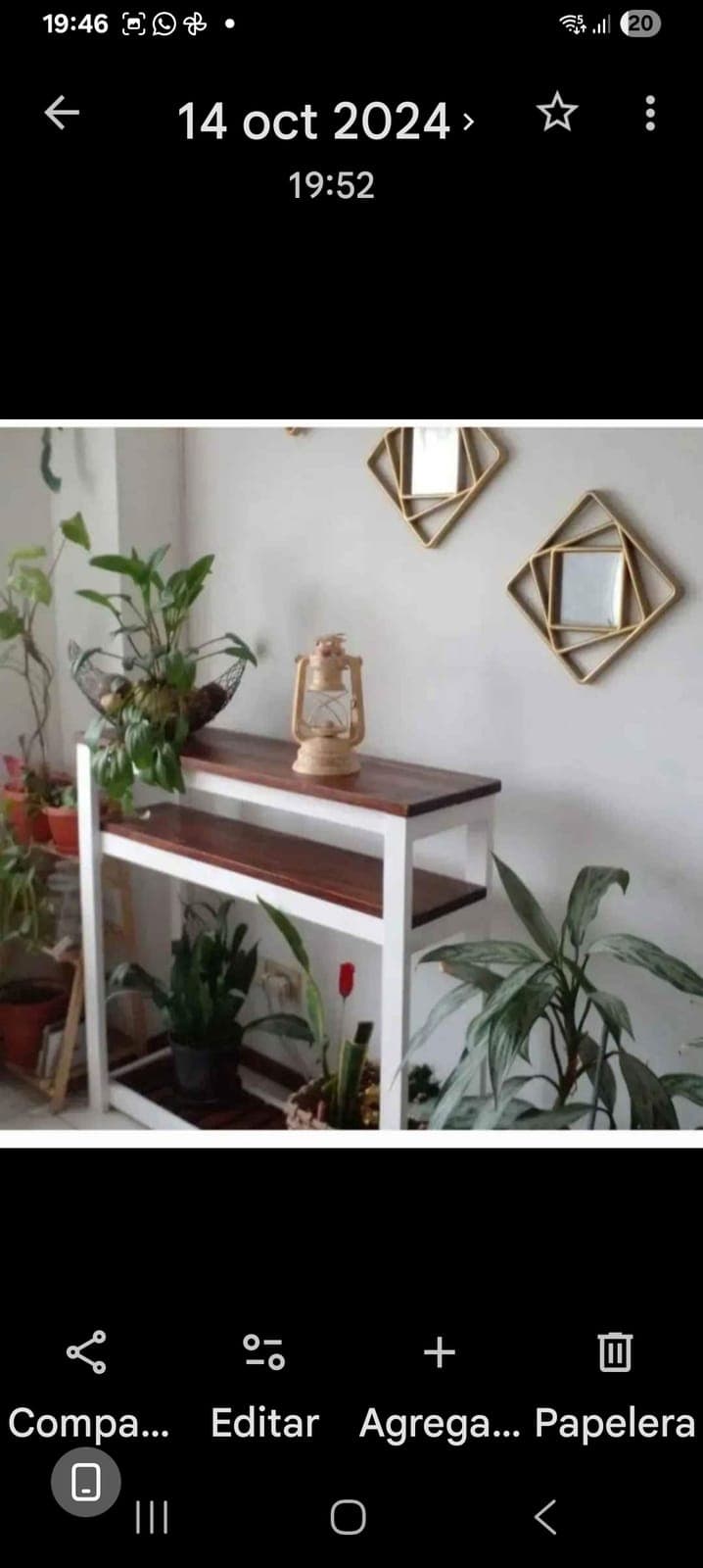 Mesa en madera — imagen 1 de 2
