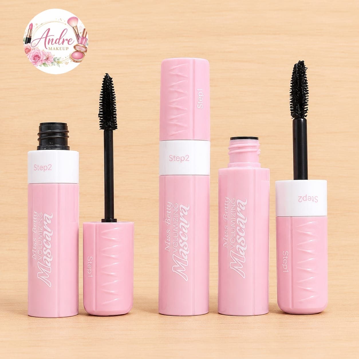 ✨ Máscara de Pestañas Voluminizadora 2 en 1 Kiss Beauty ✨ — imagen 1 de 1