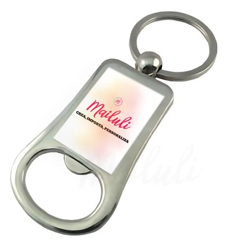 Llavero Destapador Metálico Personalizado Mailuli.uy — imagen 1 de 2