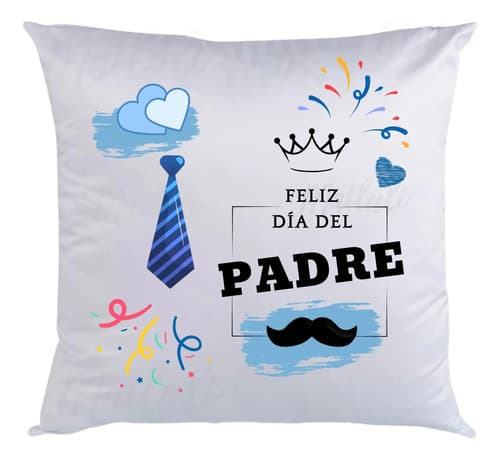 Almohadón Con Relleno Regalo Personalizado Día Del Padre — imagen 1 de 2