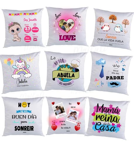 Almohadón Con Relleno Regalo Personalizado — imagen 1 de 10