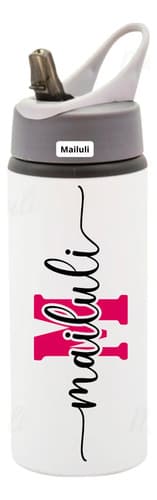 Botella Personalizada Térmica Caramañola Cantimplora Blanco — imagen 1 de 10