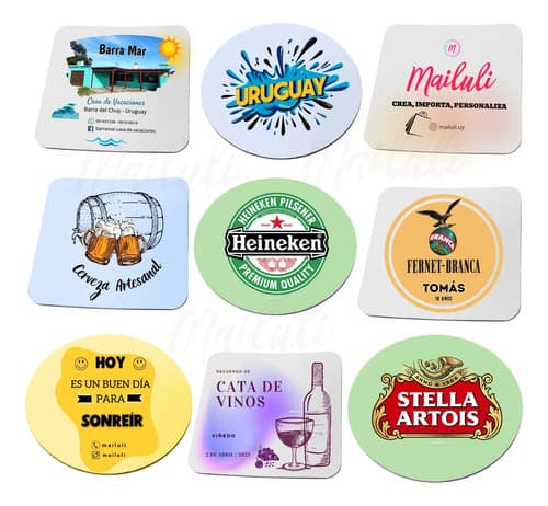 Posavaso / Apoyavaso Personalizado Regalo Evento Souvenir — imagen 1 de 10