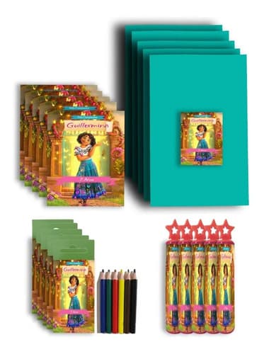 Pack Bolsita + Burbujero + Librito + Lápices - Encanto — imagen 1 de 8