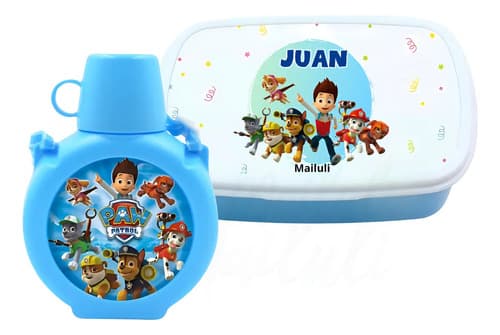 Táper Vianda + Botella Caramañola Personalizado Mailuli.uy — imagen 1 de 8