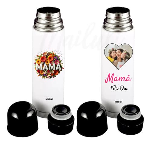 Termo  Personalizado 750ml Mailuli Dia De La Madre — imagen 1 de 4