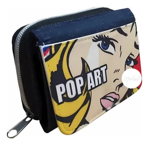 Billetera De Jean Con Cierre Personalizada Mailuli.uy — imagen 1 de 2