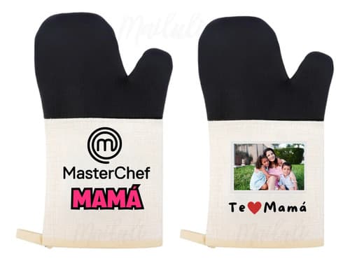 Manopla Cocina Personalizada Regalo Día De La Madre — imagen 1 de 4