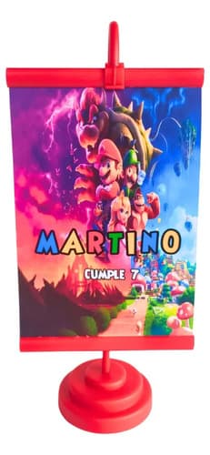 Mini Banners Personalizados Decoración Cumpleaños Infantiles — imagen 1 de 8