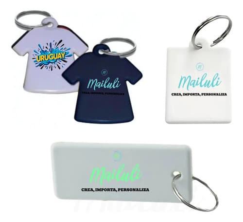 Llaveros Polímero Personalizados Varios Modelos Mailuli.uy — imagen 1 de 5