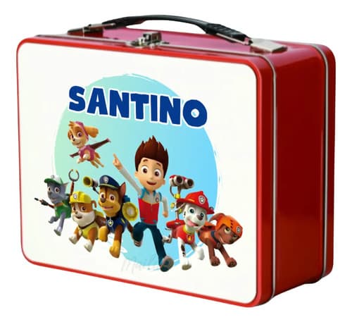 Lunchera Lanchera Caja De Metal Personalizada Mailuli.uy — imagen 1 de 4