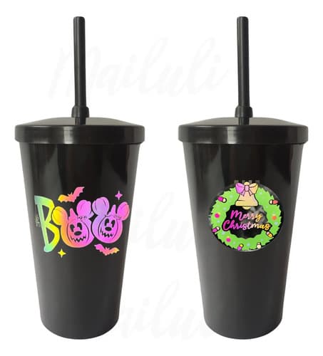 Vasos Personalizados Twister - 500ml - Reflectivos Oscuridad — imagen 1 de 4