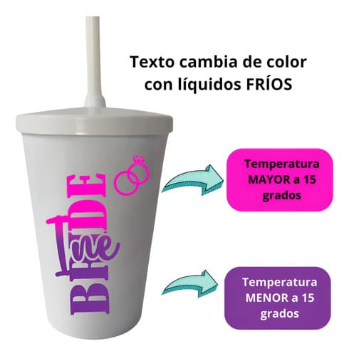 Vasos Personalizados 500ml - Sensibles A La Temperatura — imagen 1 de 6