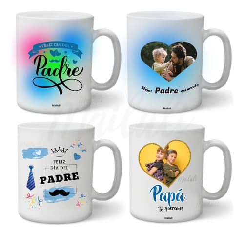 Taza Personalizada Día Del Padre Mailuli — imagen 1 de 8