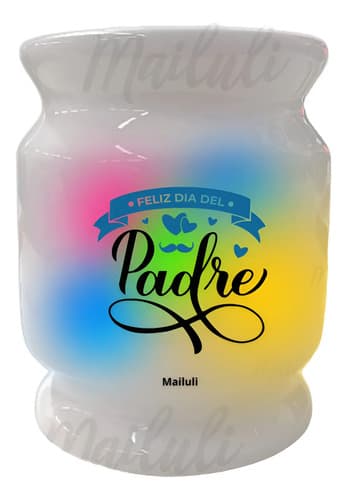 Mate Cerámica Personalizado Dia Del Padre Mailuli — imagen 1 de 9