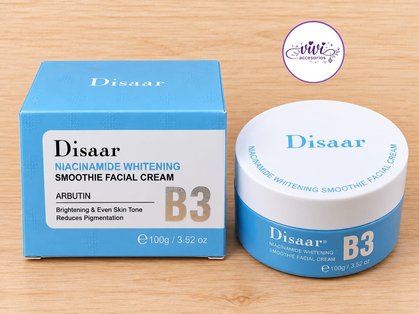Crema facial aclaradora con niacinamida 100 g — imagen 1 de 1