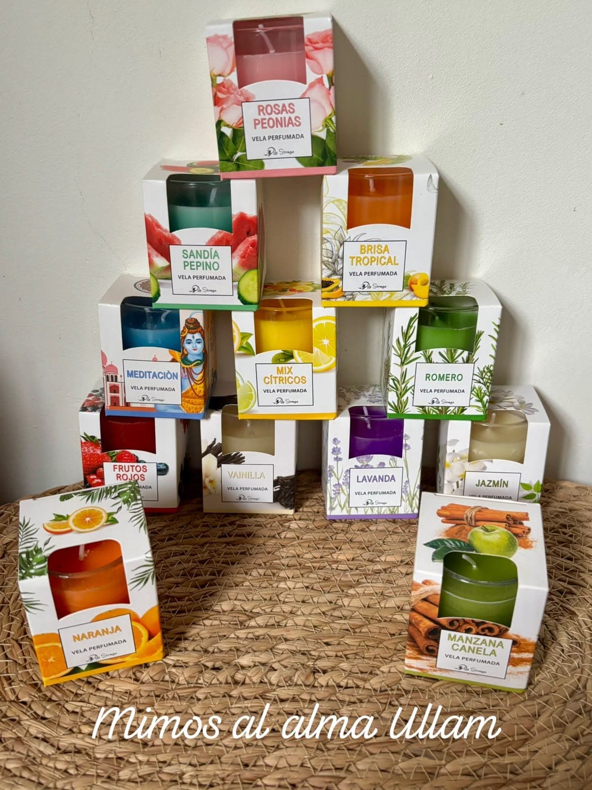 Velas aromáticas de vidrio — imagen 1 de 1