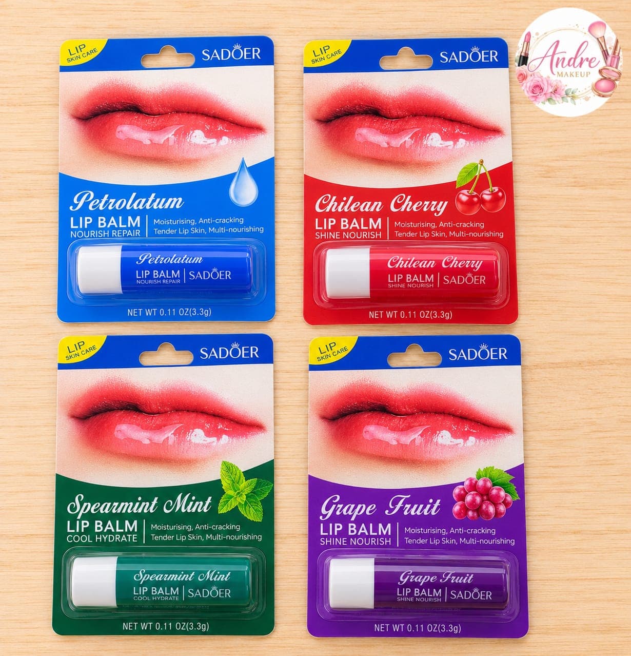 ✨ Bálsamos Labiales SADOER (Varios aromas) — imagen 1 de 1