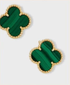 Aretes Van Cleef Verde — imagen 1 de 1