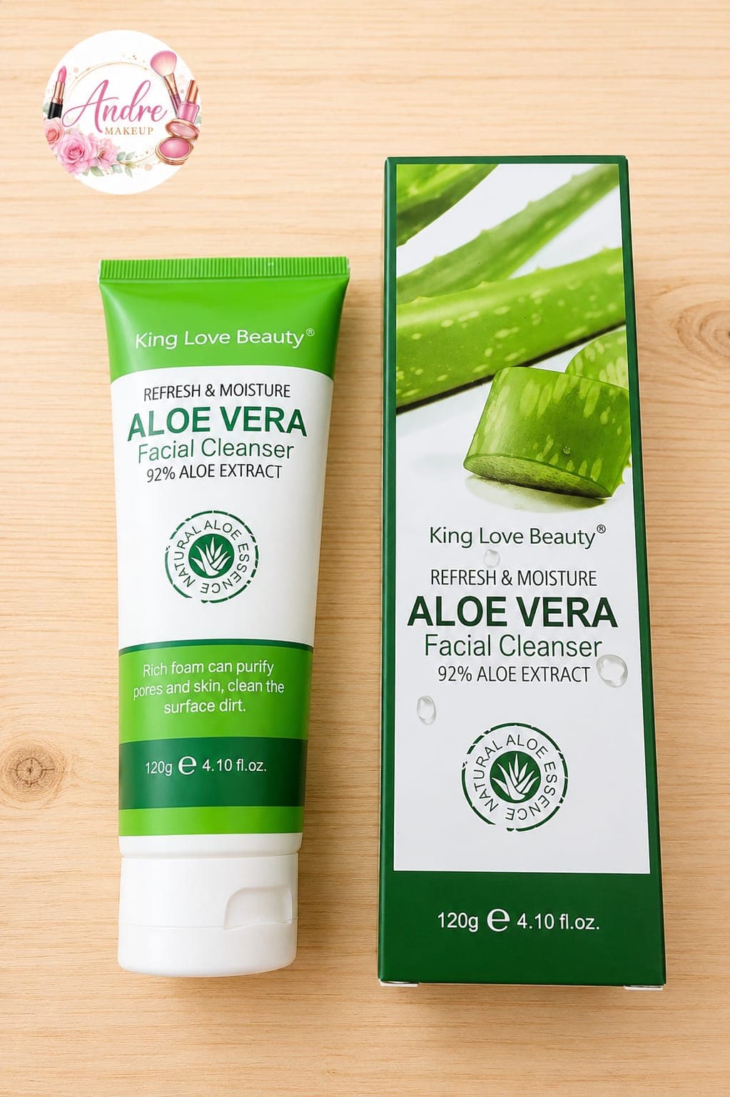✨ Limpiador Facial Aloe Vera 92% — imagen 1 de 1