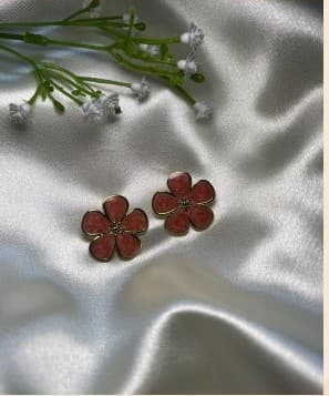 Aretes Flor - Modelo 2 — imagen 1 de 1