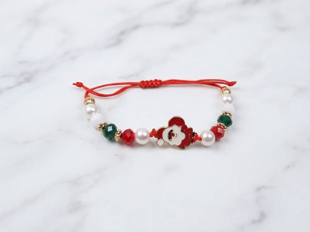 Pulsera Navidad Tejida Ajustable — imagen 1 de 7