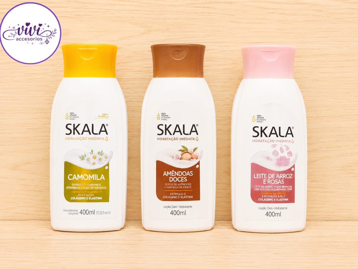 Loción corporal hidratante Skala 400 ml