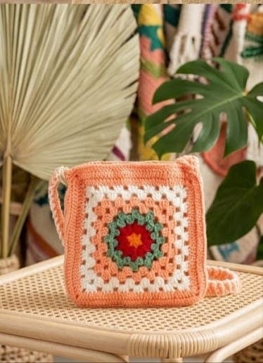 Bolso Coral Flor