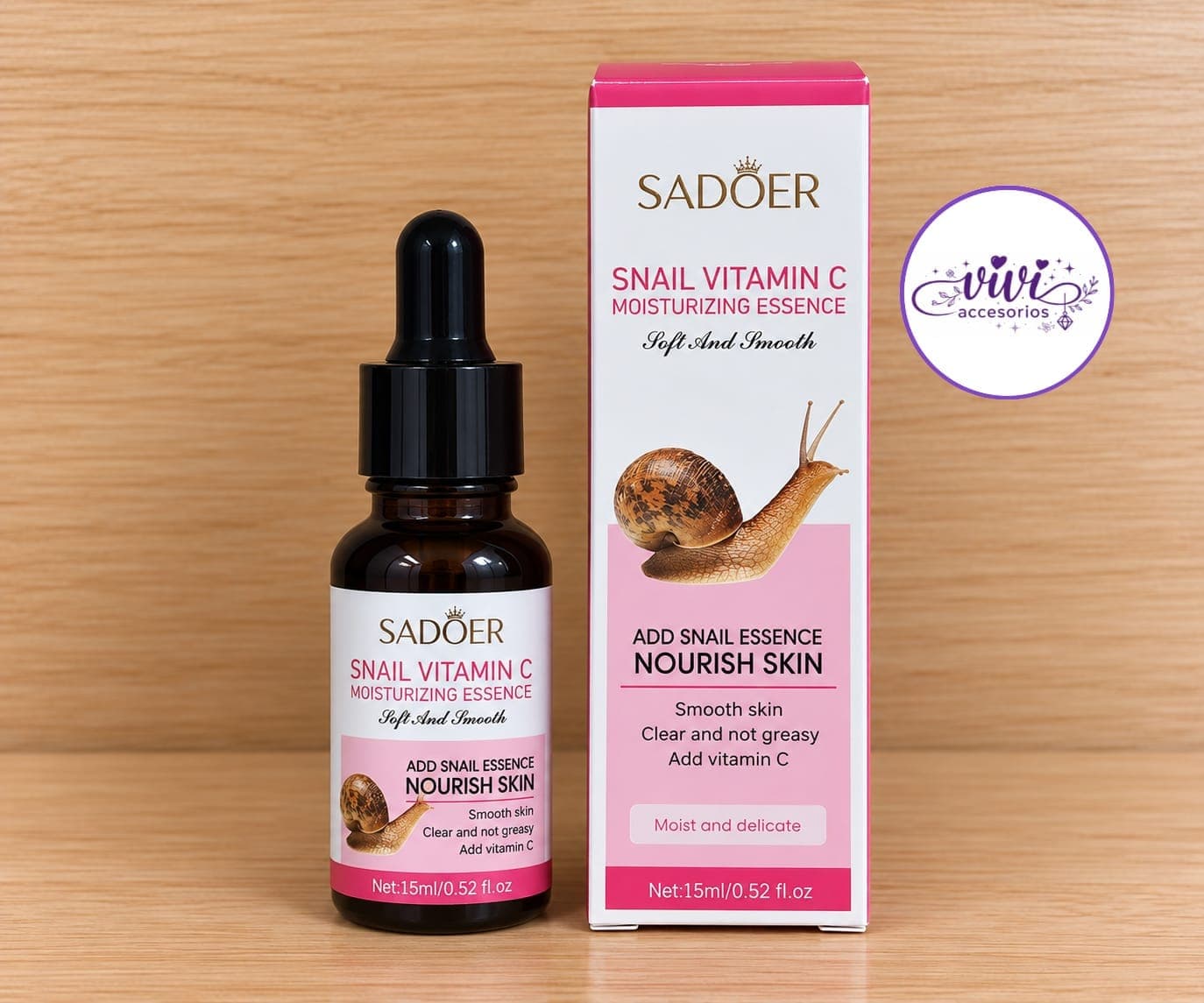 Sérum Facial SADOER Caracol + Vitamina C — imagen 1 de 1