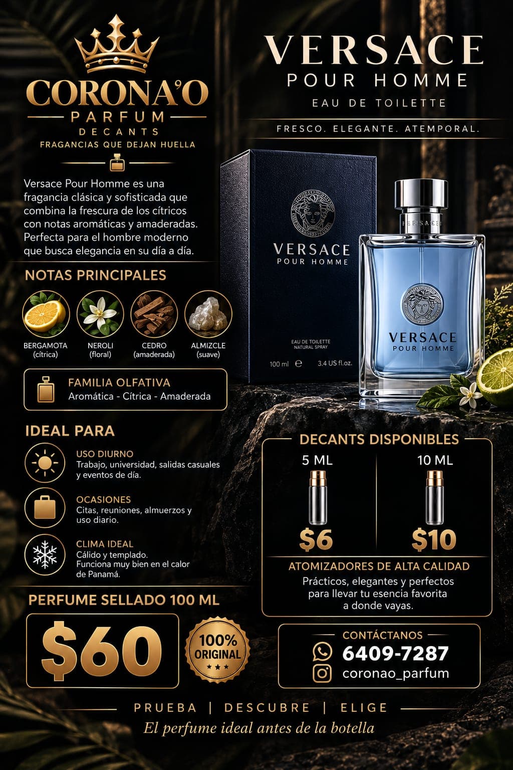 VERSACE POUR HOMME