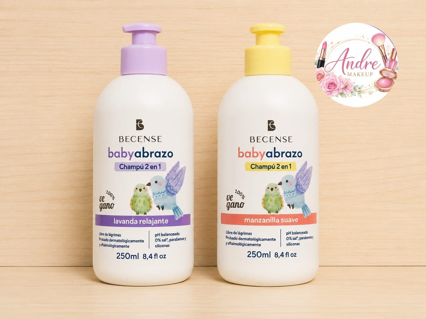 👶 Shampoo 2 en 1 para Cabello y Cuerpo – Becense Baby Abrazo – — imagen 1 de 1
