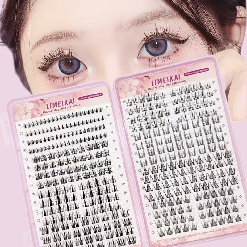 Libro de Pestañas 1x1 + Accesorios – Efecto Anime A05