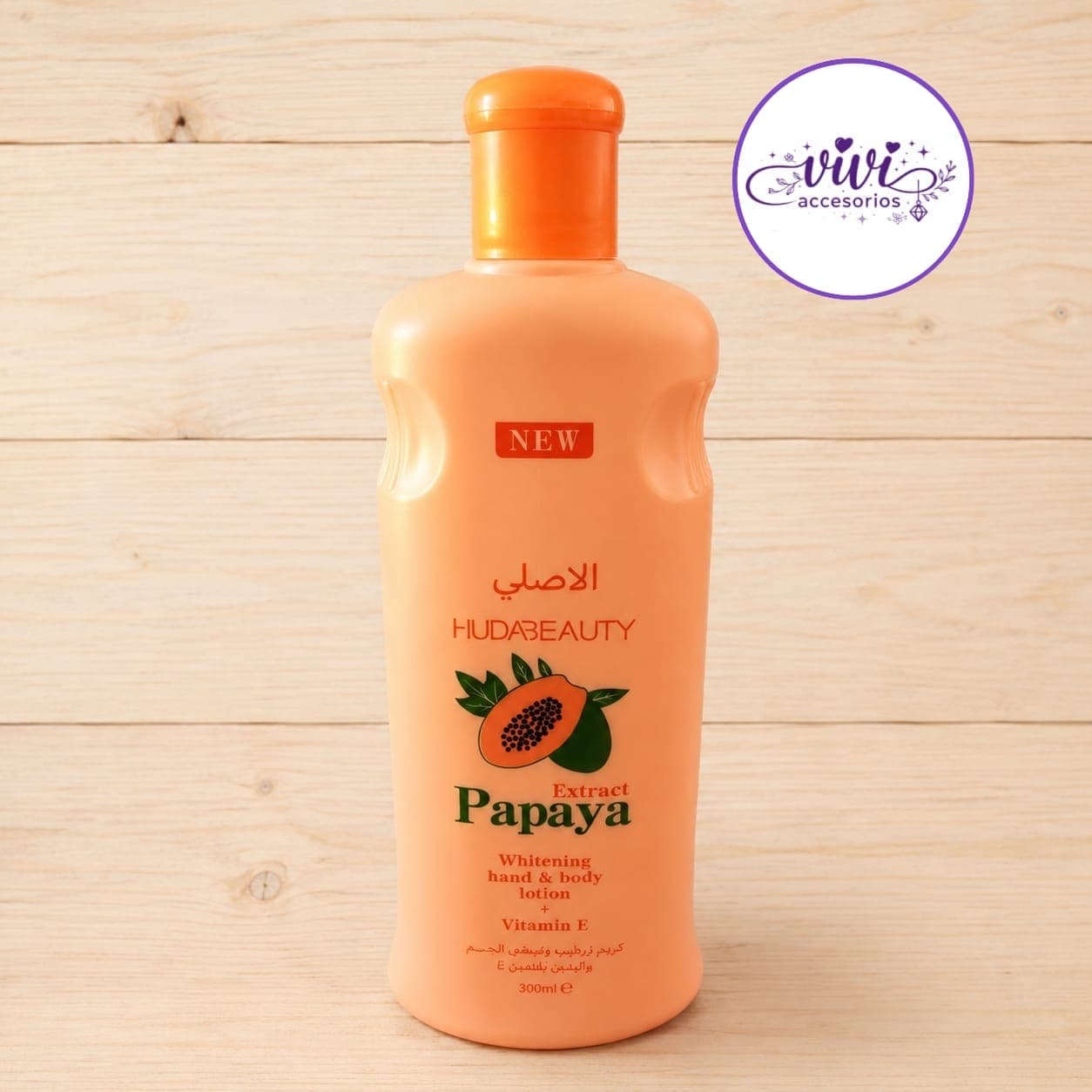 Loción Blanqueadora para Manos y Cuerpo – Papaya + Vitamina E — imagen 1 de 1