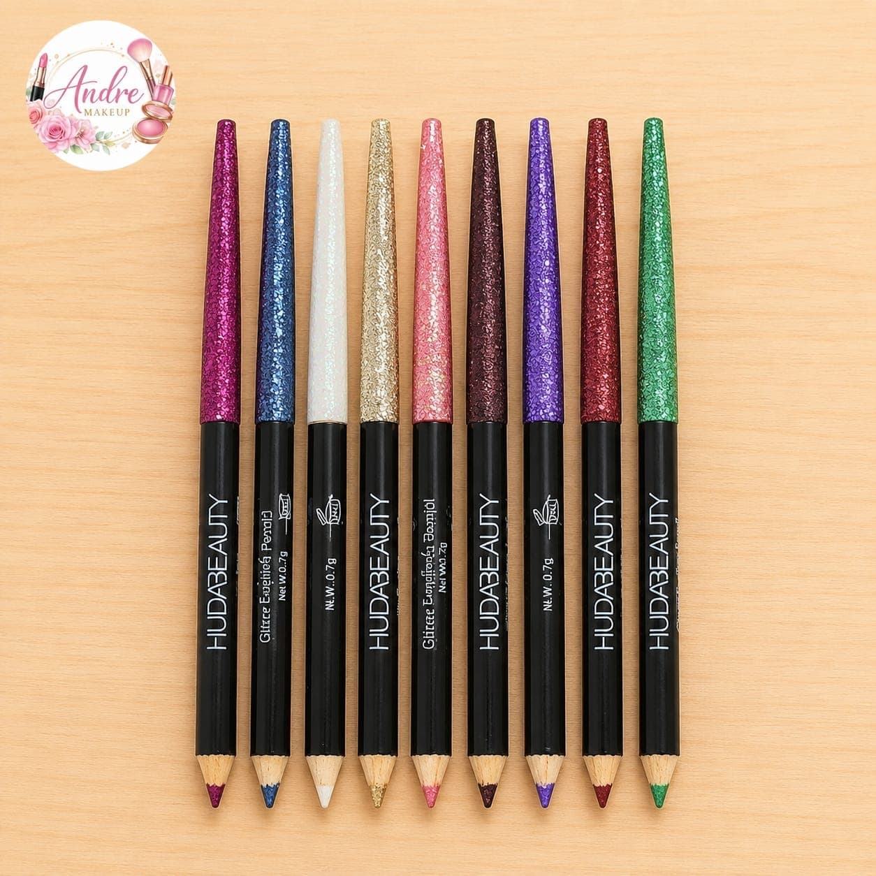 ✨ Delineadores de Ojos Glitter HUDA BEAUTY — imagen 1 de 1