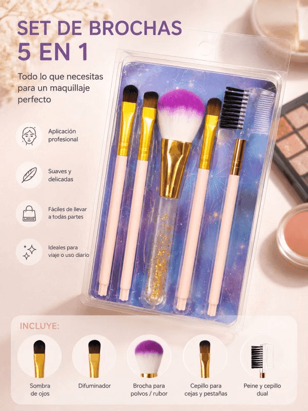 Set de brochas x5