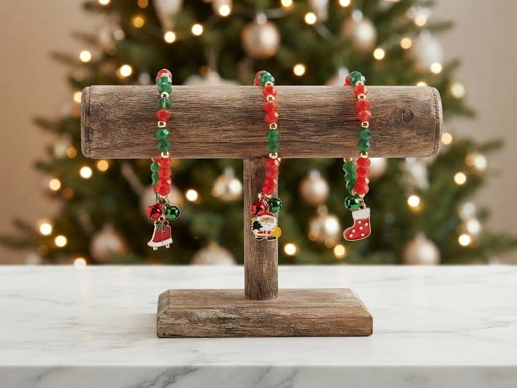 Pulseras Navideñas Elasticas — imagen 1 de 7