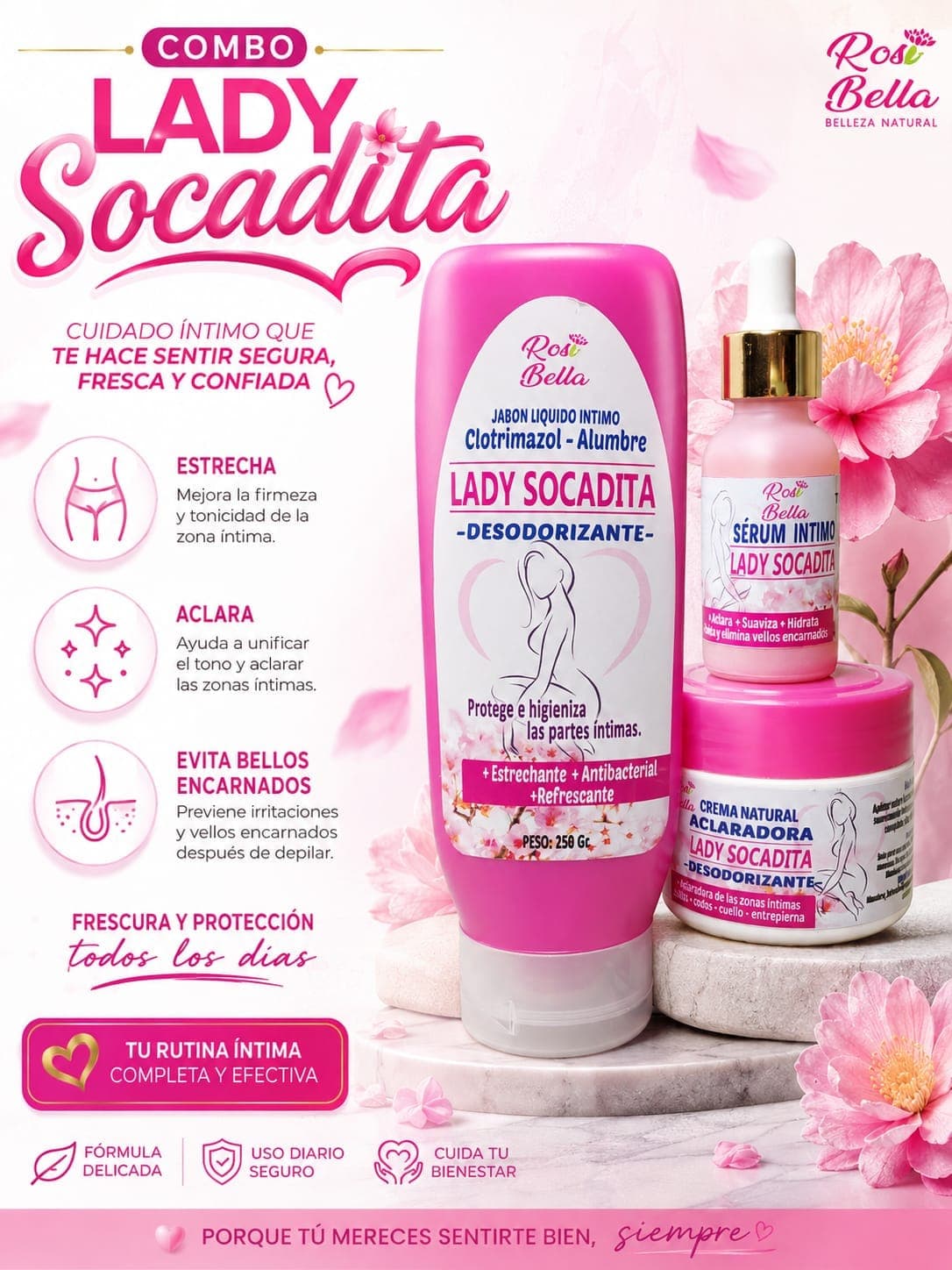 kit limpieza intima