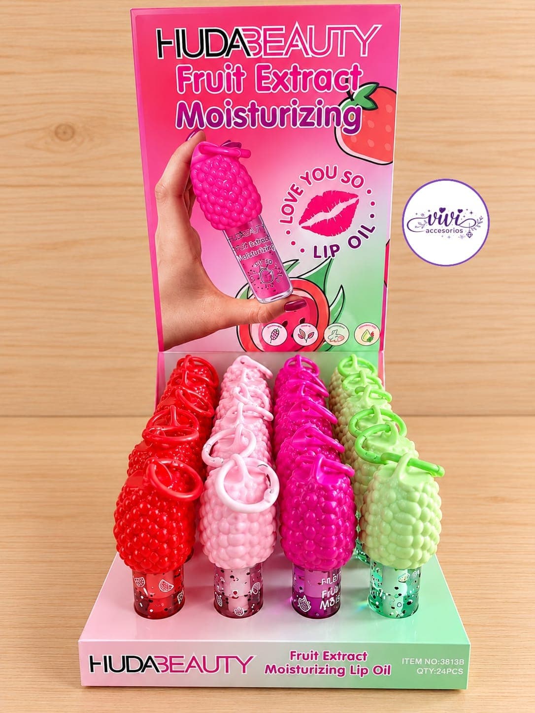 Lip Oil Huda Beauty – Fruit Extract — imagen 1 de 1