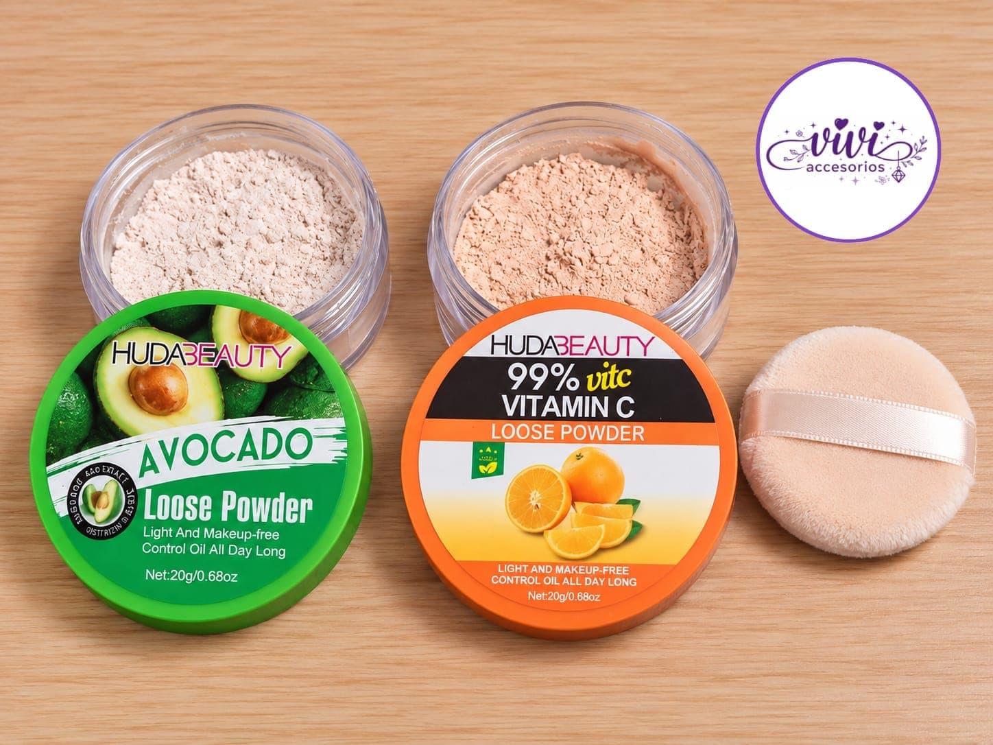 Polvo Compacto Suelto HUDA BEAUTY (Palta / Vitamina C — imagen 1 de 1