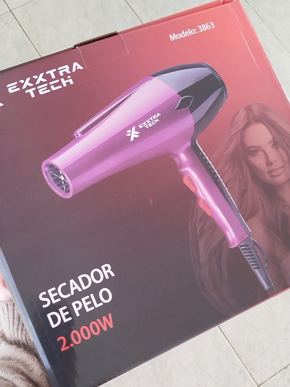 Secador de pelo Exxtra Tech