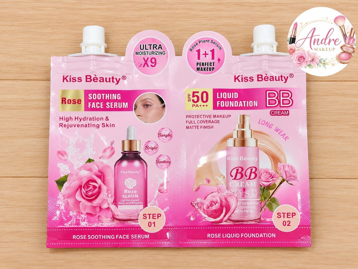 🌹 Sérum Facial Kiss Beauty + Crema BB Kiss Beauty — imagen 1 de 1