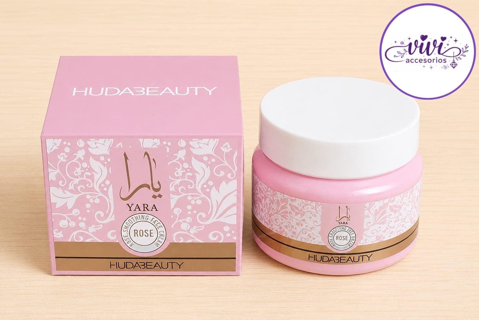 Crema Facial Yara Rose HudaBeauty — imagen 1 de 1
