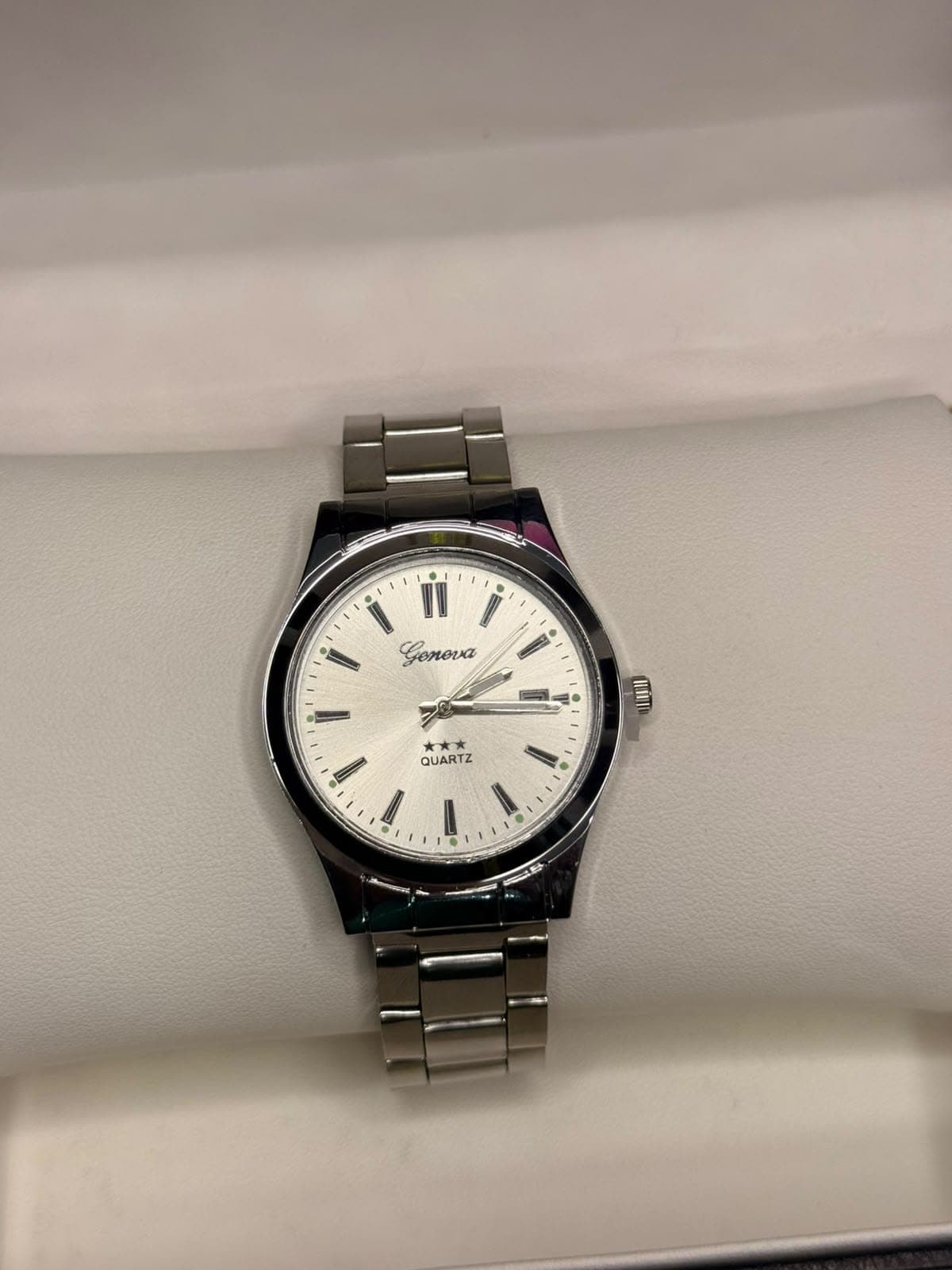 Reloj de cuarzo para hombre, estilo de negocios