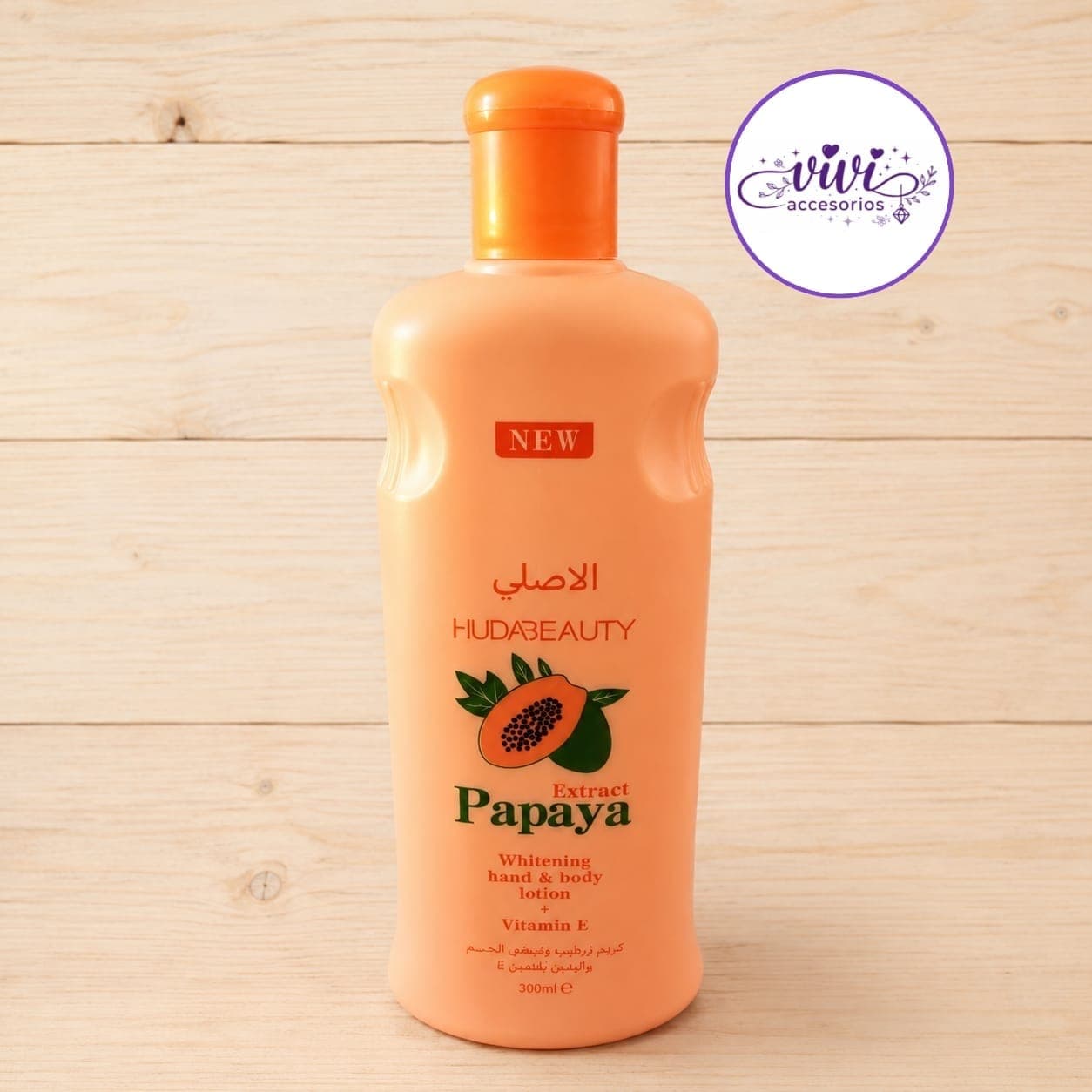 Loción Blanqueadora Corporal y de Manos Papaya – 300ml