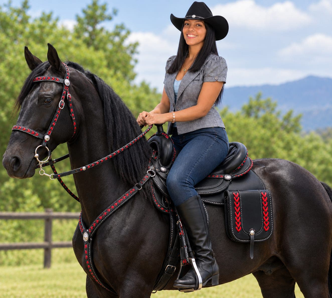 SILLA P/CABALLO TEREQUE TRONADOR