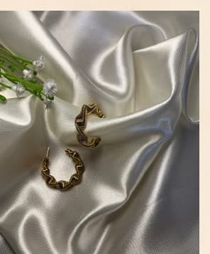 Aretes Moño - Modelo 1 — imagen 1 de 1