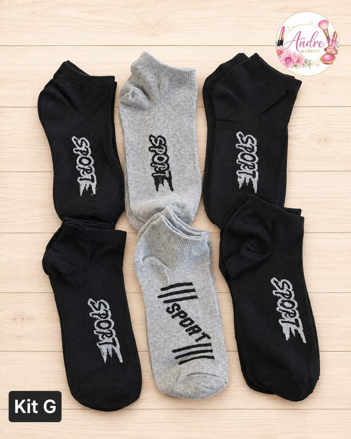 🧦 Kit G – Soquetes x 6 pares — imagen 1 de 1
