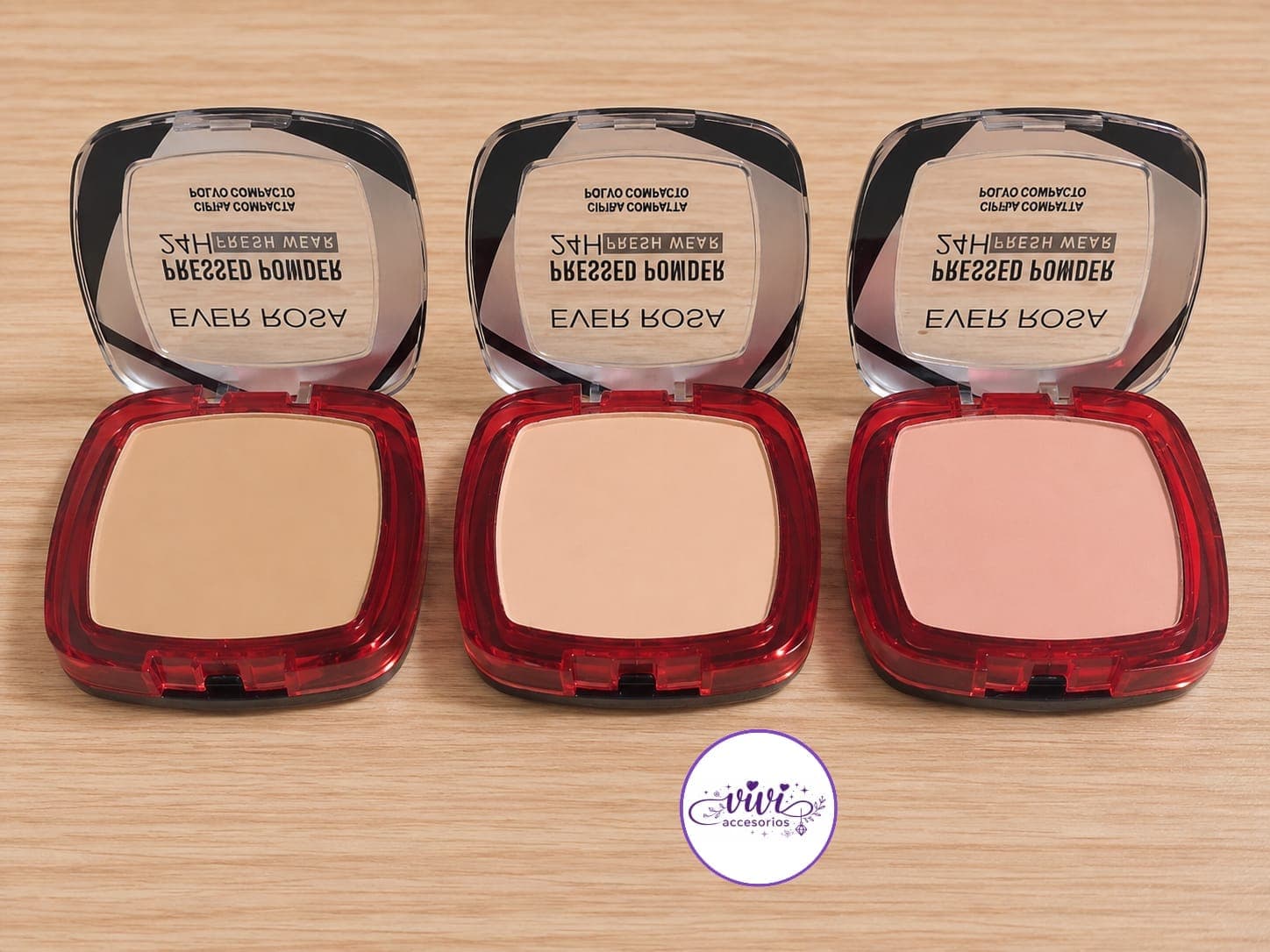 Polvo Compacto Ever Rosa — imagen 1 de 1