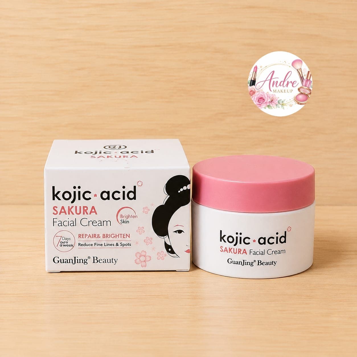 ✨ Crema Facial Kojic Acid Sakura ✨ — imagen 1 de 1
