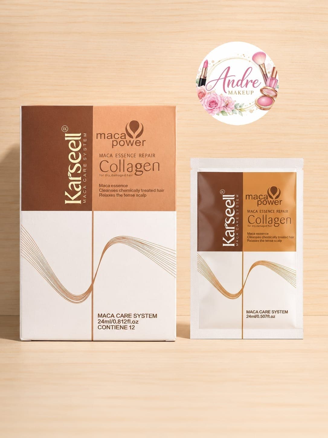MASCARILLA CAPILAR KARSELL MACA POWER COLÁGENO — imagen 1 de 1